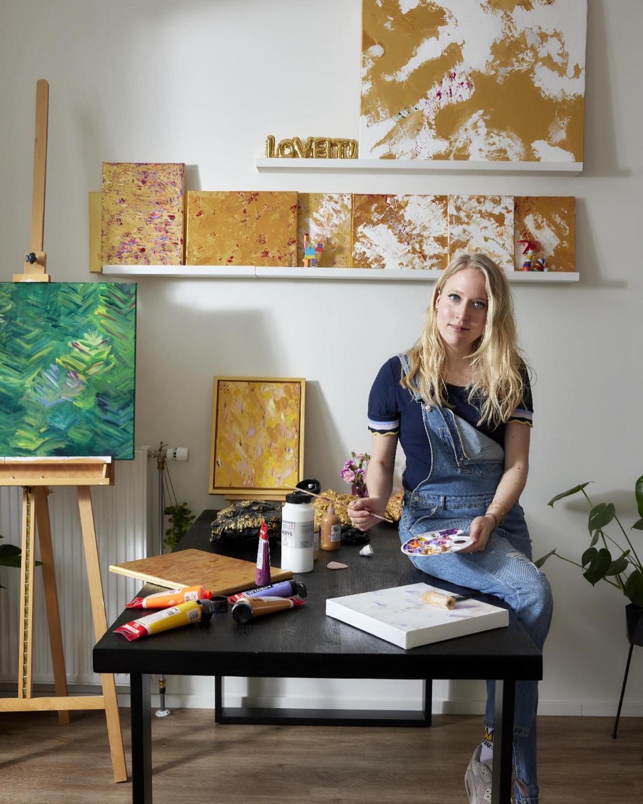 Claire Verkleij Utrecht Let The Colores Speak atelier studio kunstenaar